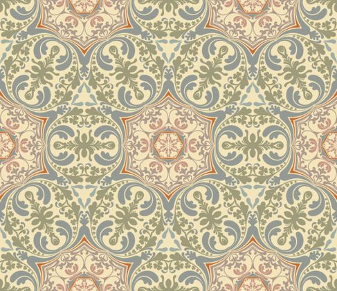Retro floral pattern Vector 03.jpg