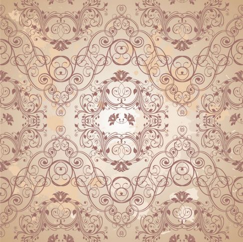 Retro floral pattern Vector 05.jpg