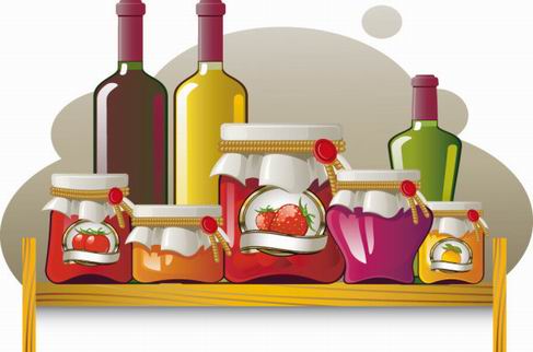 Food jar vector material 02.jpg