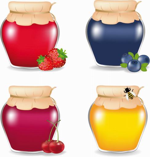 Food jar vector material 03.jpg