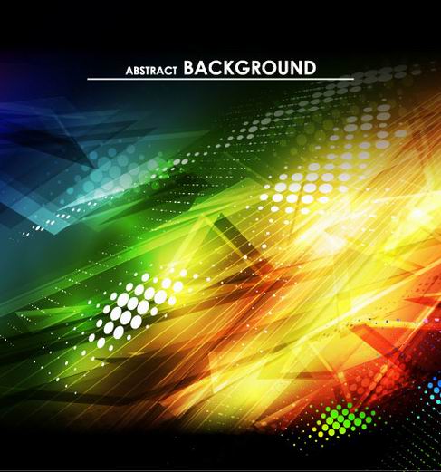 Gorgeous bright halo background vector material 01.jpg