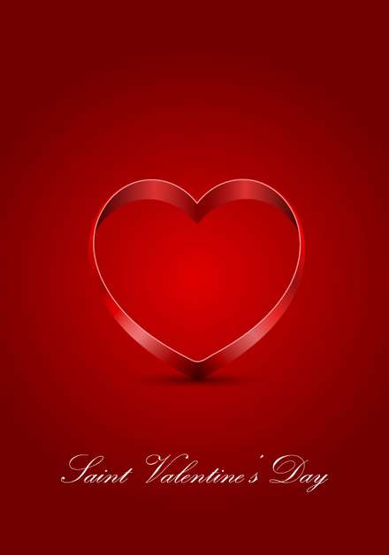 22 beautiful valentine cards vector material 07